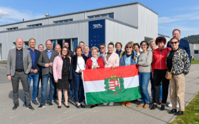 Visite d’une délégation hongroise